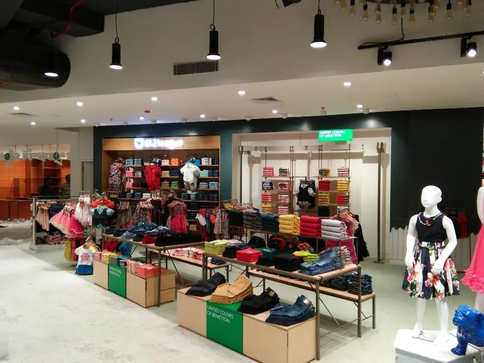 Multi brand showroom interior