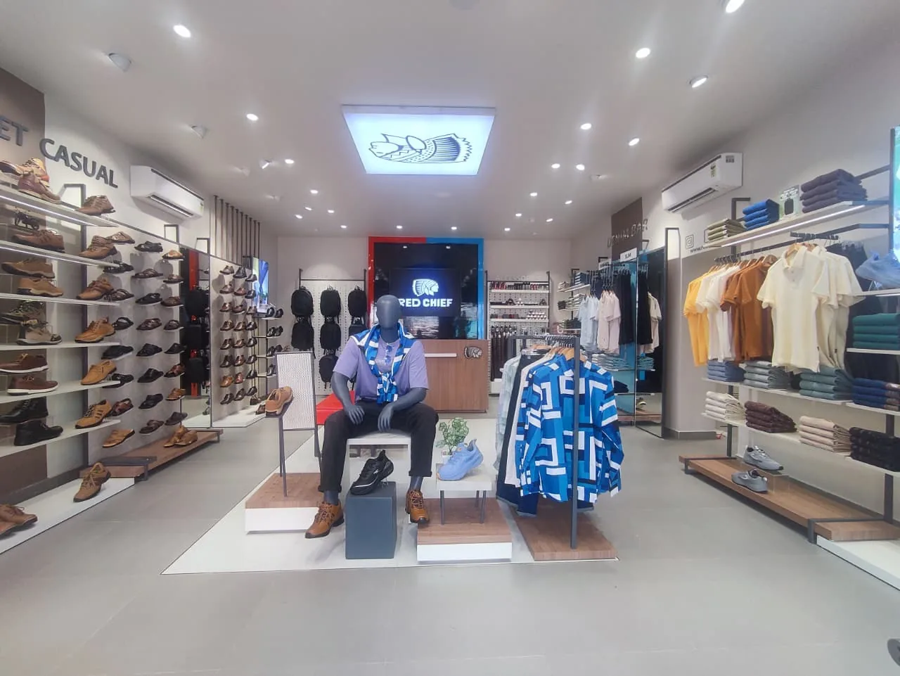 Red Chief retail project - Store interior