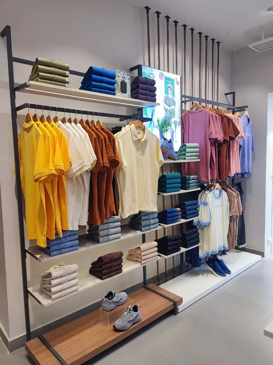 Red Chief retail project - Apparel wall