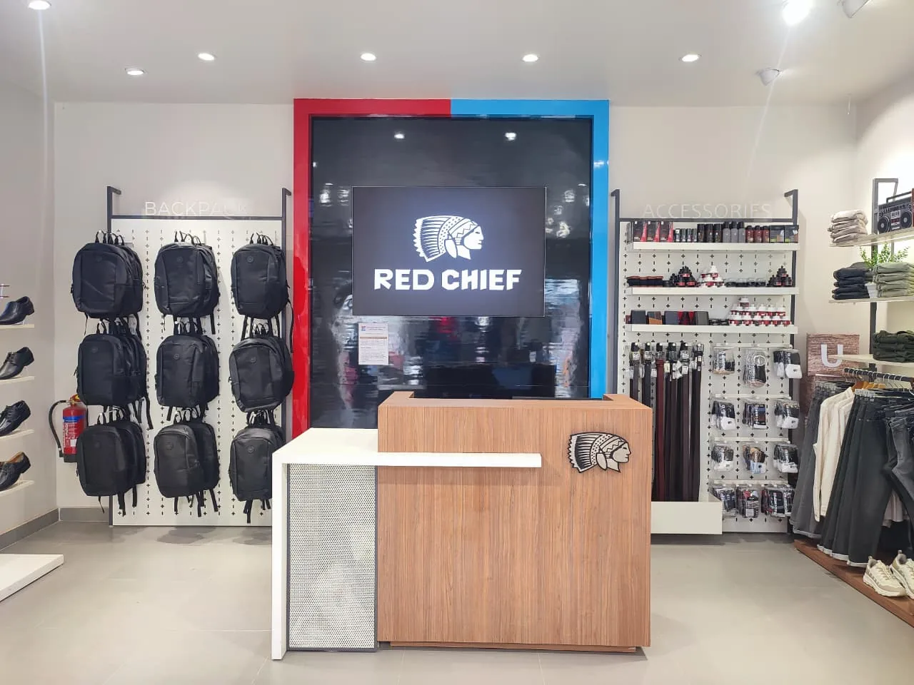 Red Chief retail project - Checkout counter