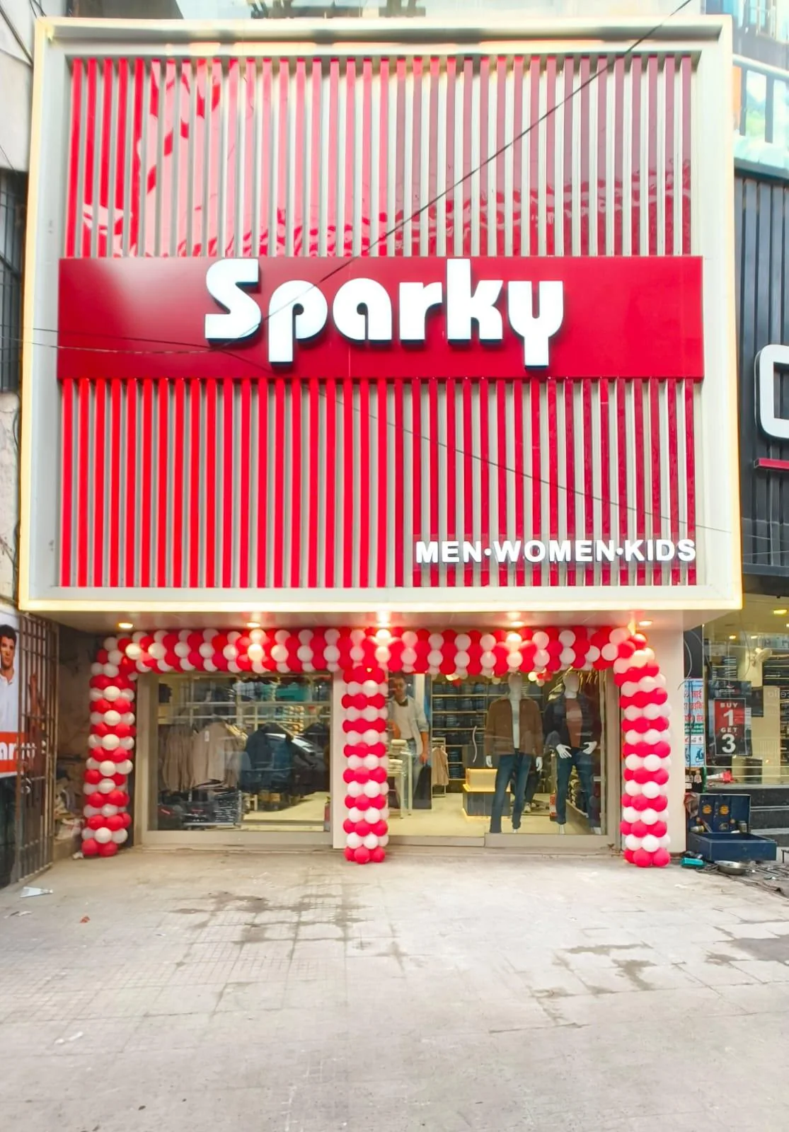 Sparky retail storefront project